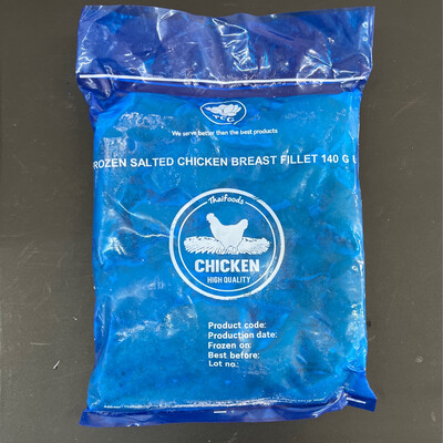 Frozen Salted Chicken Breast Fillet 2kg