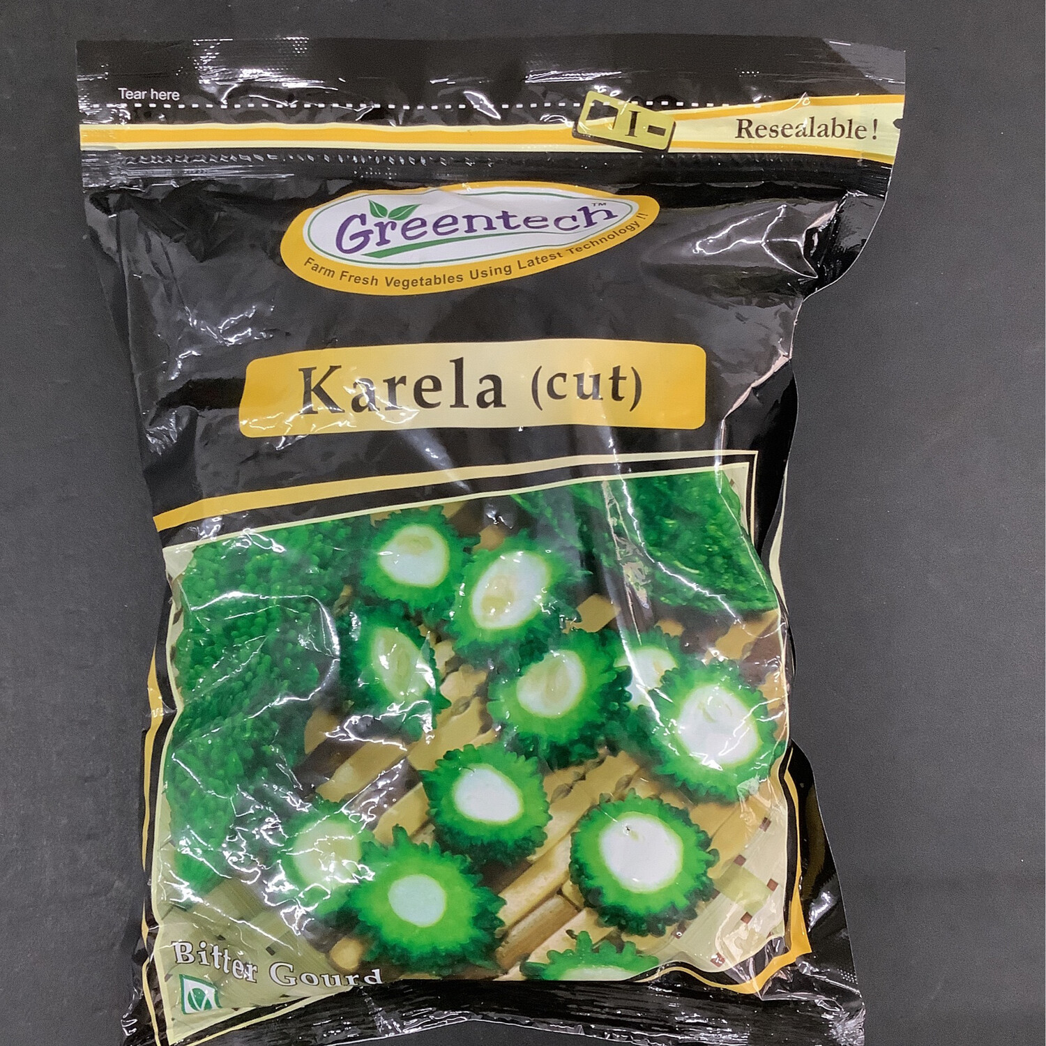 Greentech Frozen Karela cut 340g