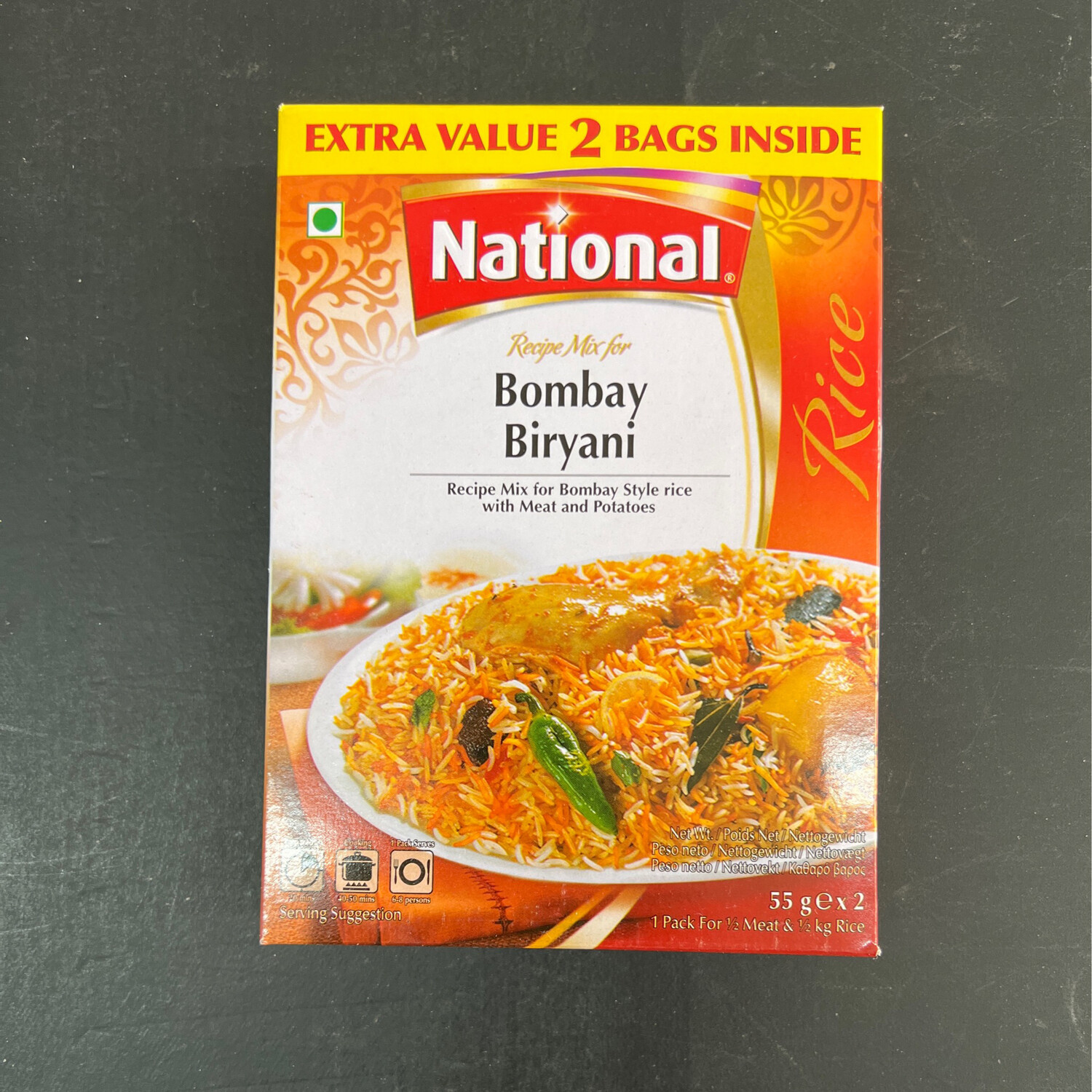 National Bombay Biryani  55g x 2