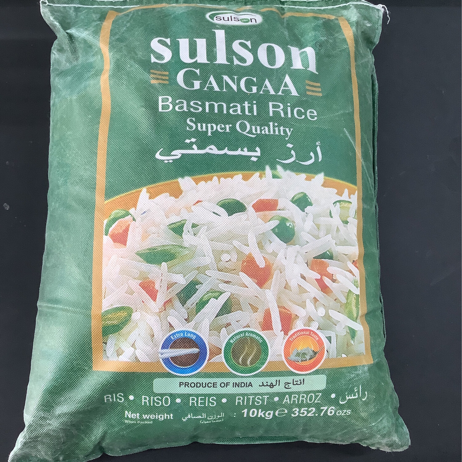 Sulson Gangaa Basmati Rice 10kg