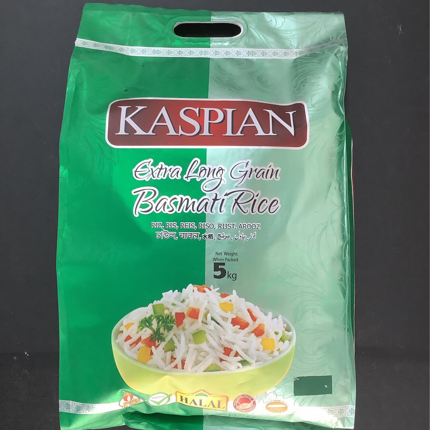 Kaspian Extra Long Grain Basmati 5kg
