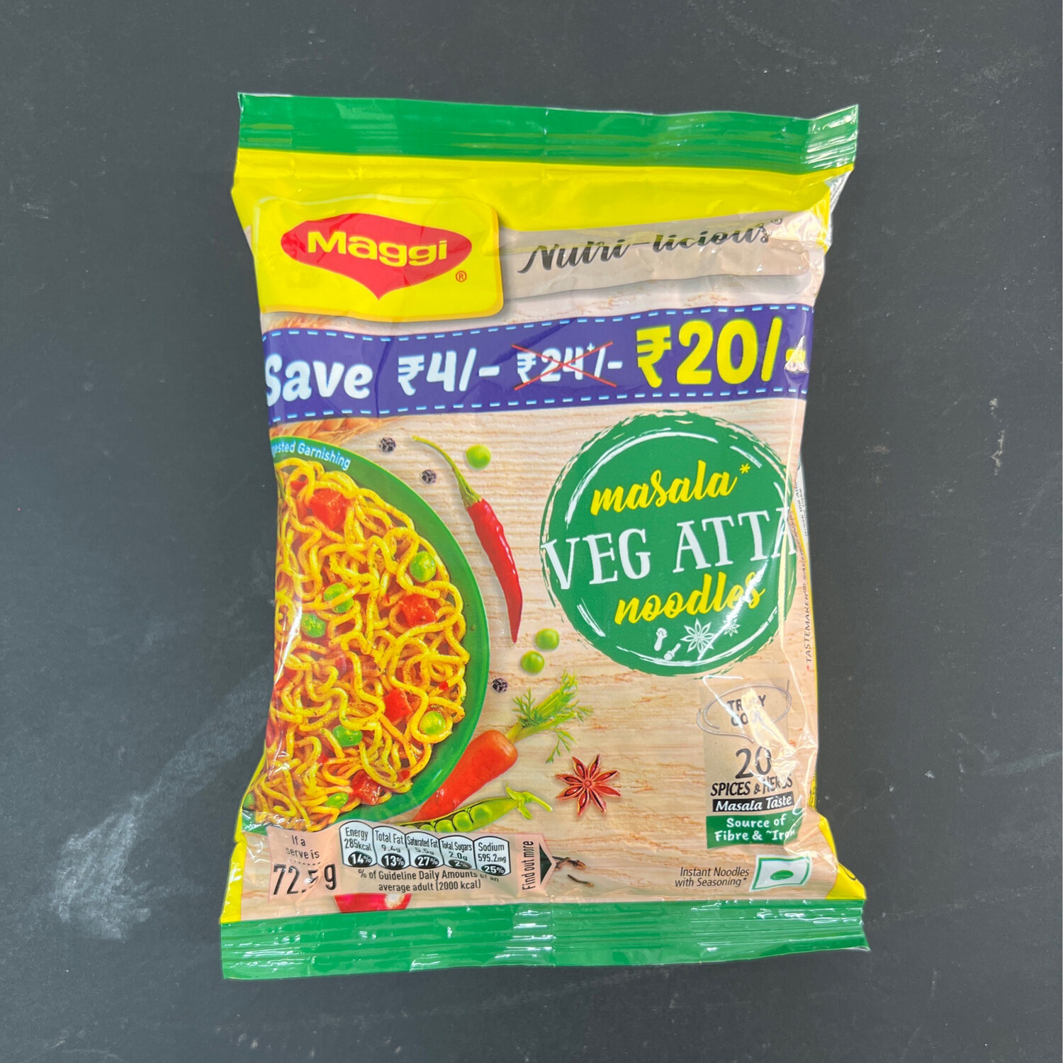 Maggi Masala VEG Atta Noodles 72.5g