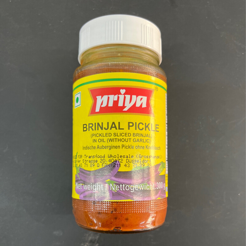 Priya Bringal Pickle 300g Priya Bringal Pickle 300g
