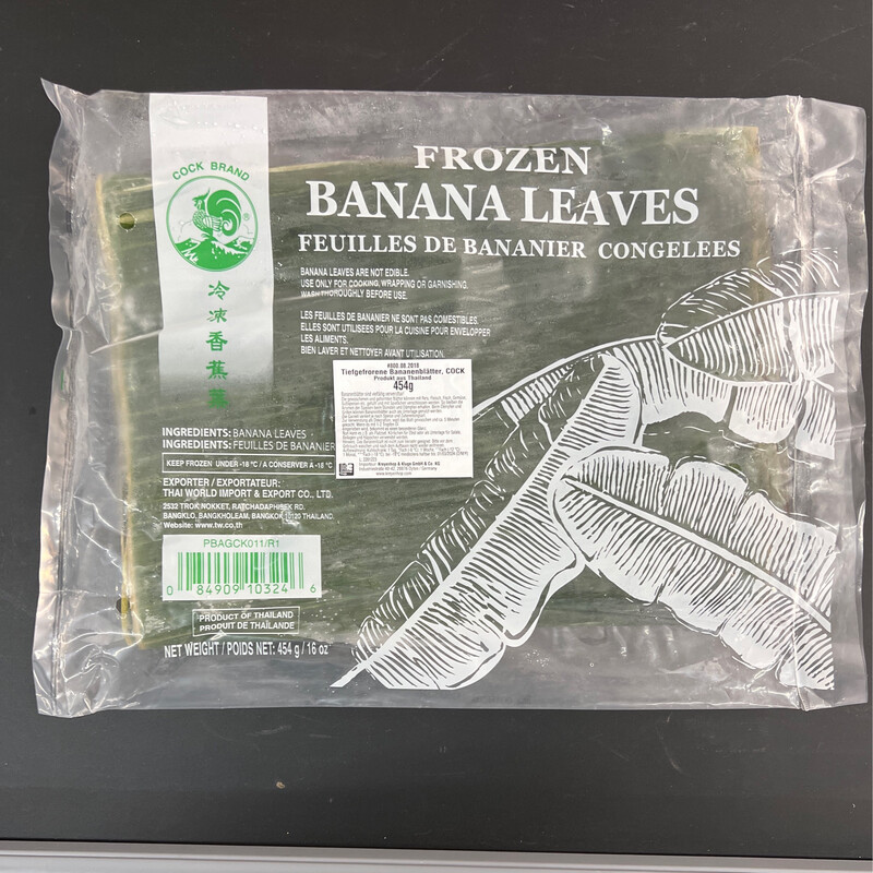 Banana Leaves 454g