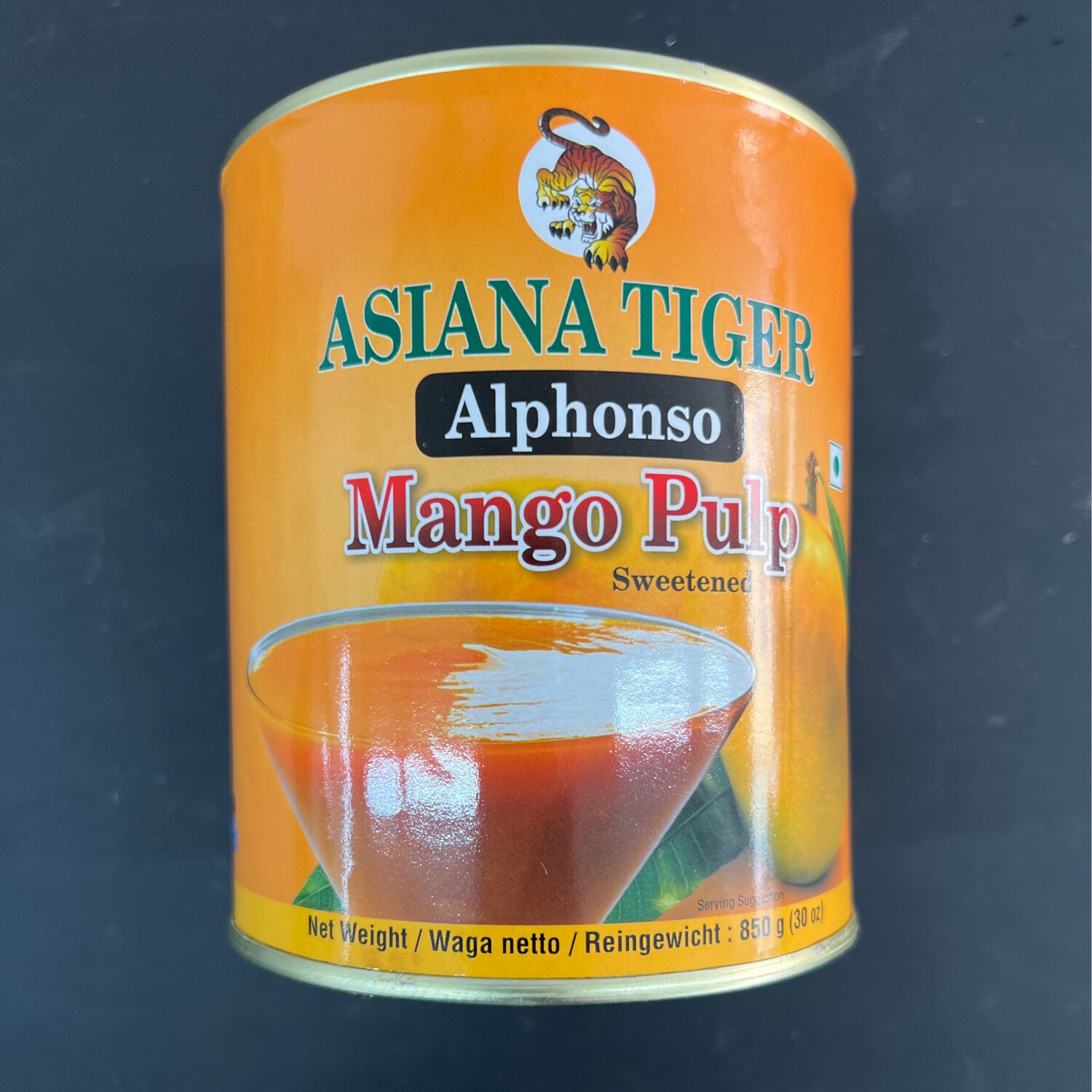 Asiana Tiger Alphonso Mango Pulp 850g