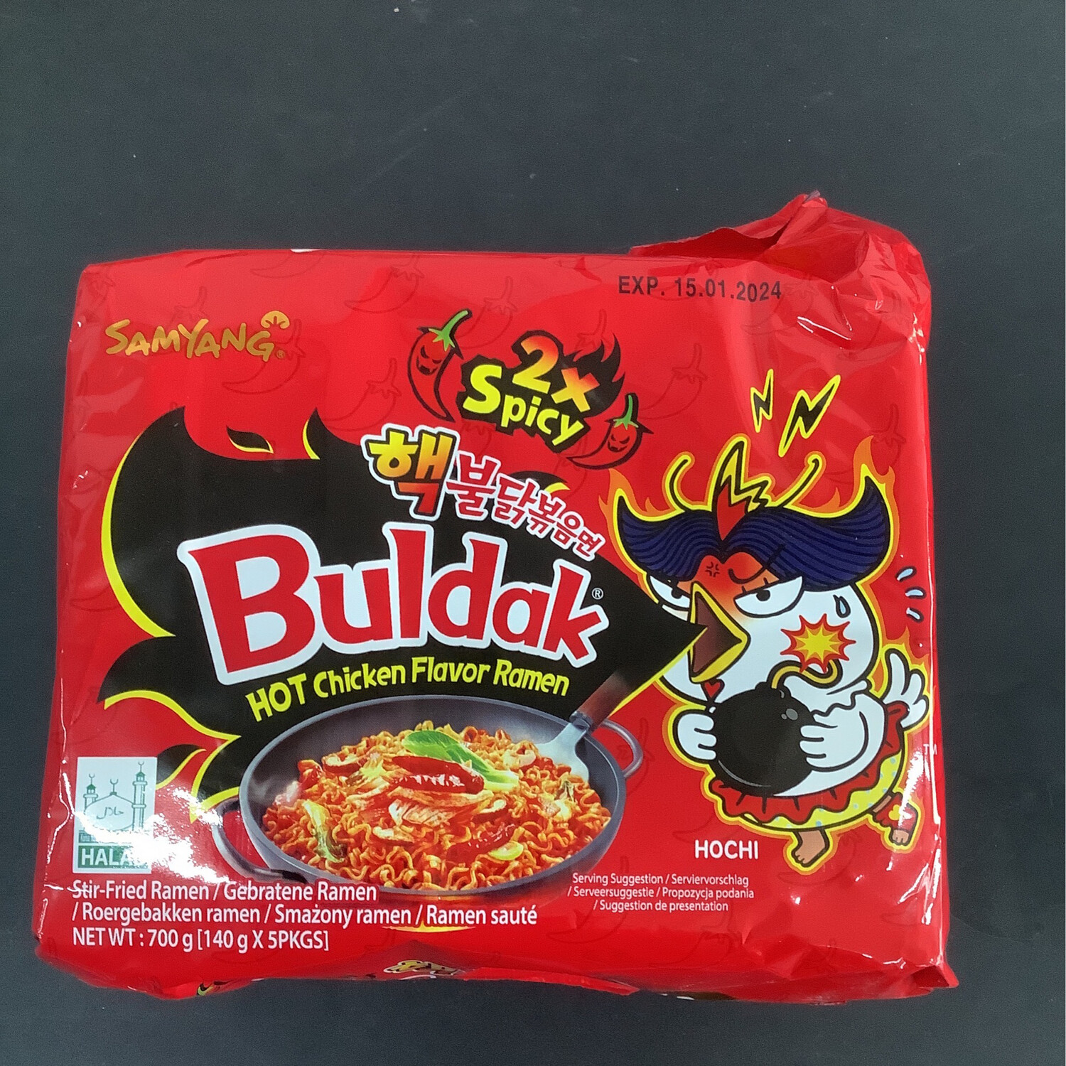 Samyang Buldak hot chicken flavor ramen 2x spicy