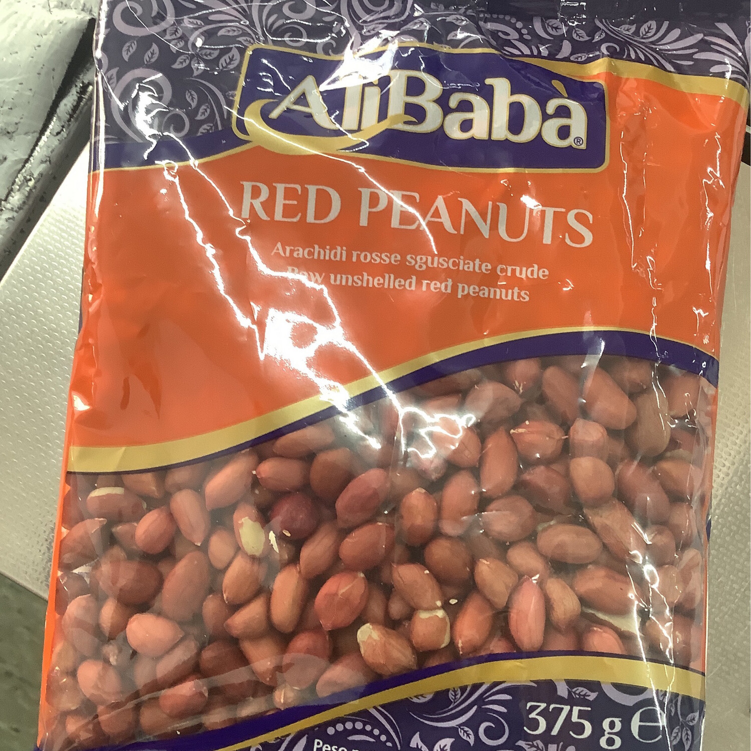 Red peanuts ali baba 375gm
