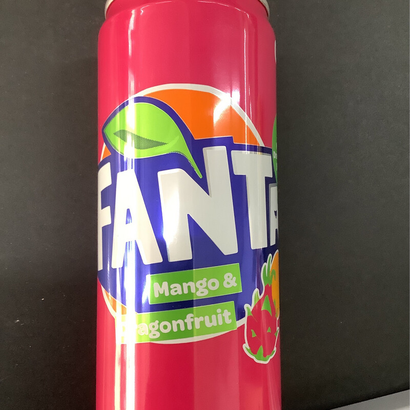 Fanta mango dragonfruit 0.33