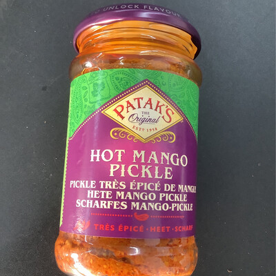 Patak‘s Hot Mango Pickle (Spicy) 300g