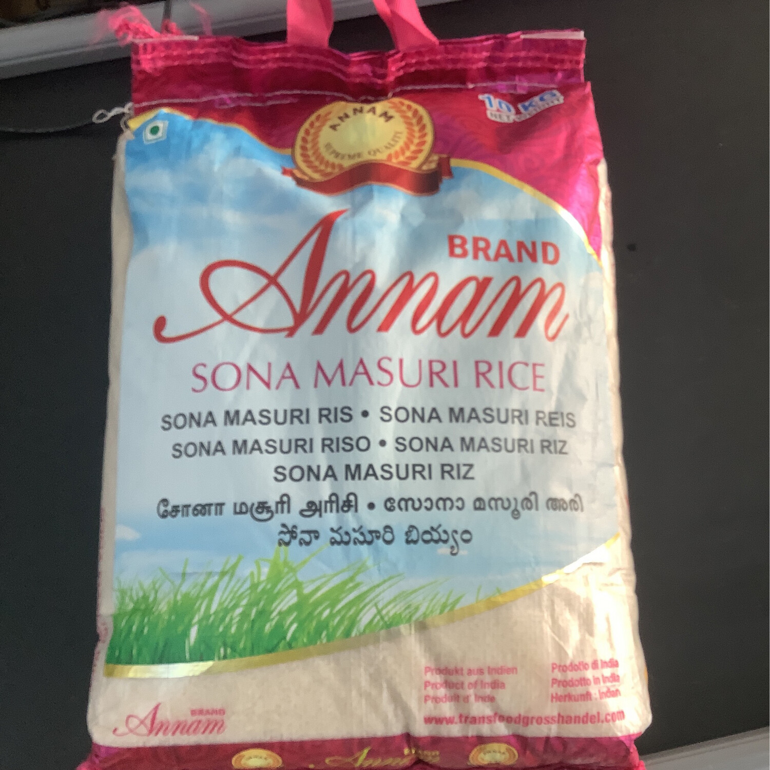 Annam Sona Masoori Rice 10kg