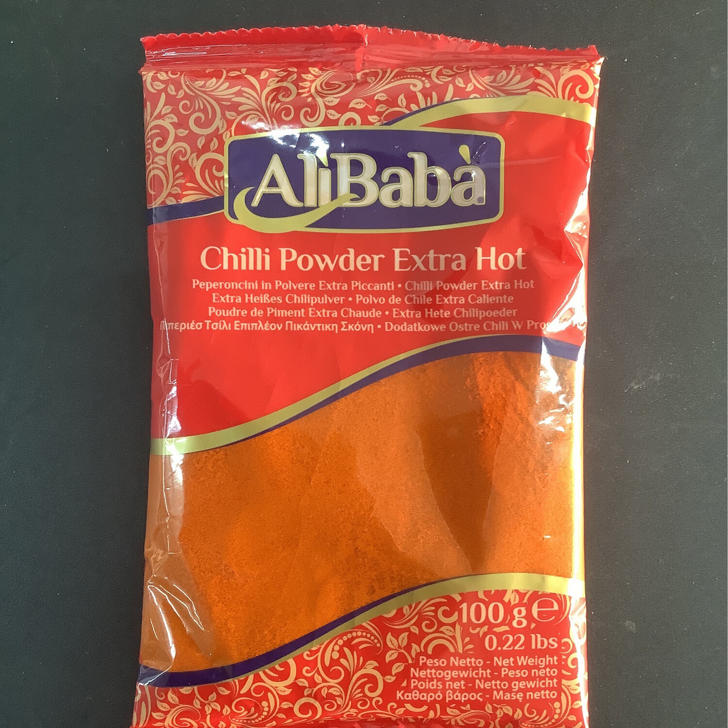Ali baba chilli powder extra hot 100 gm