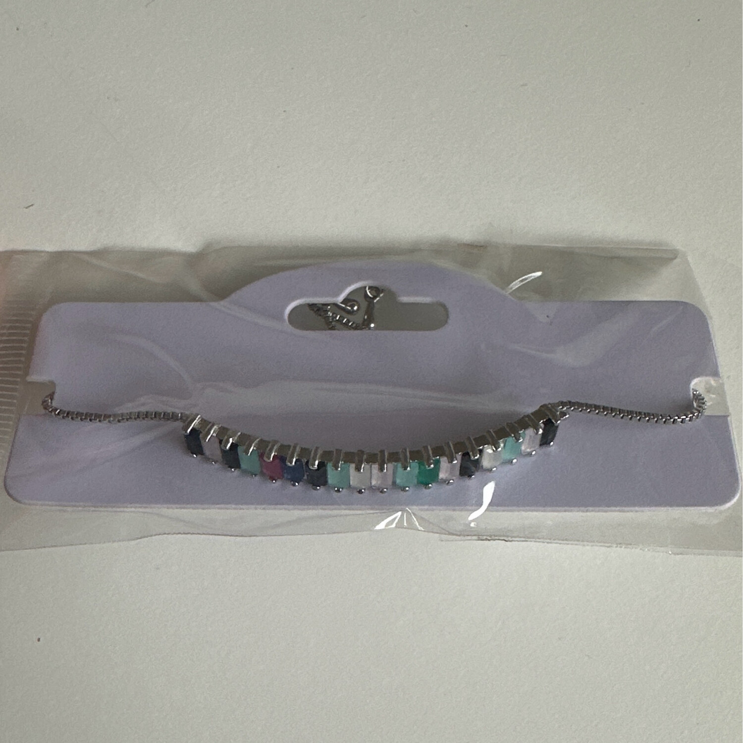 Caiyuan Bracelet - Rectangles Silver