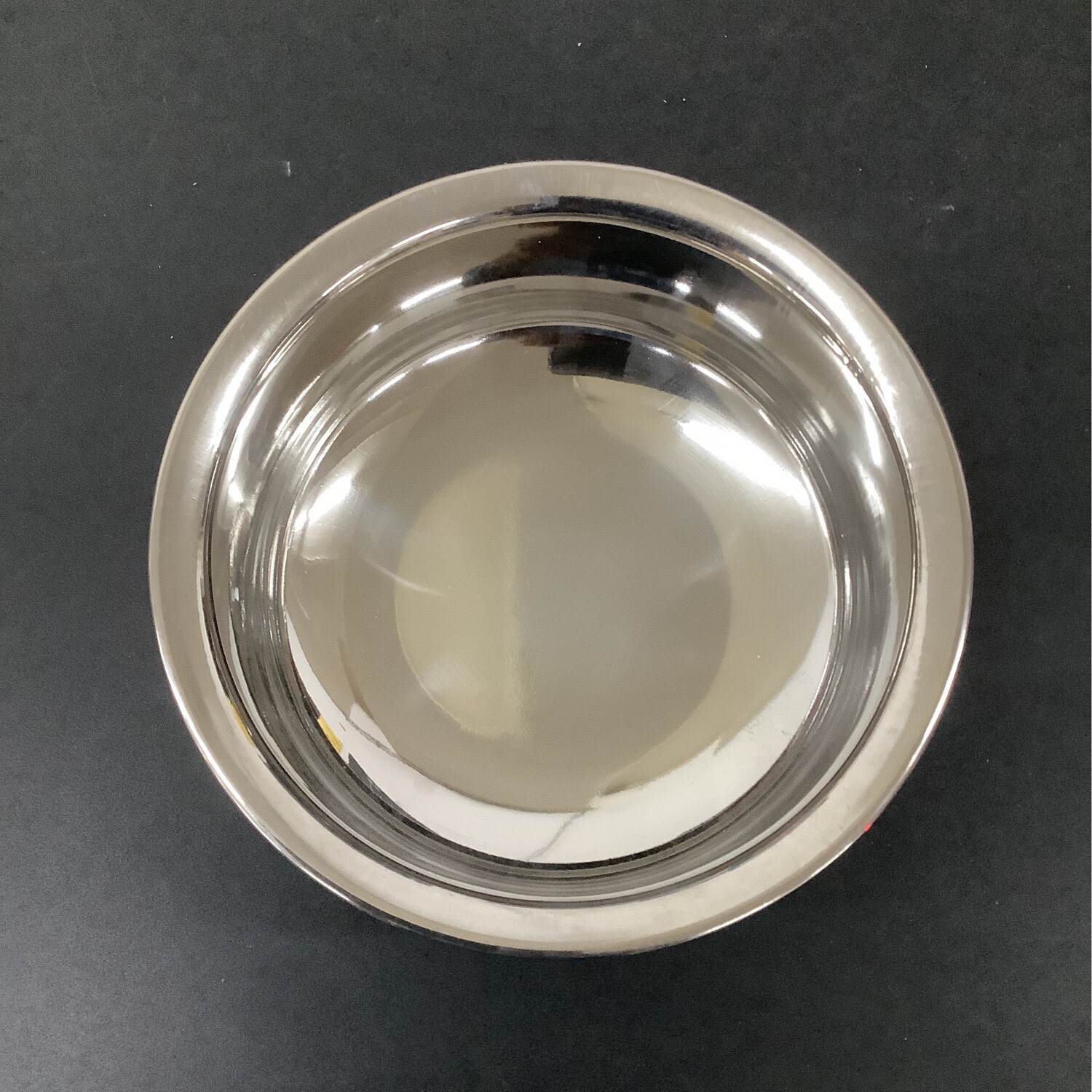 Steel bowl silver