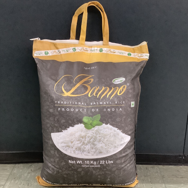 Banno Traditional Basmati rice 10kg