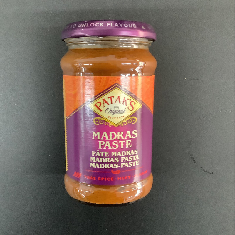 Patak‘s Madras Curry Paste 283G Patak‘s Madras Curry Paste 283G
