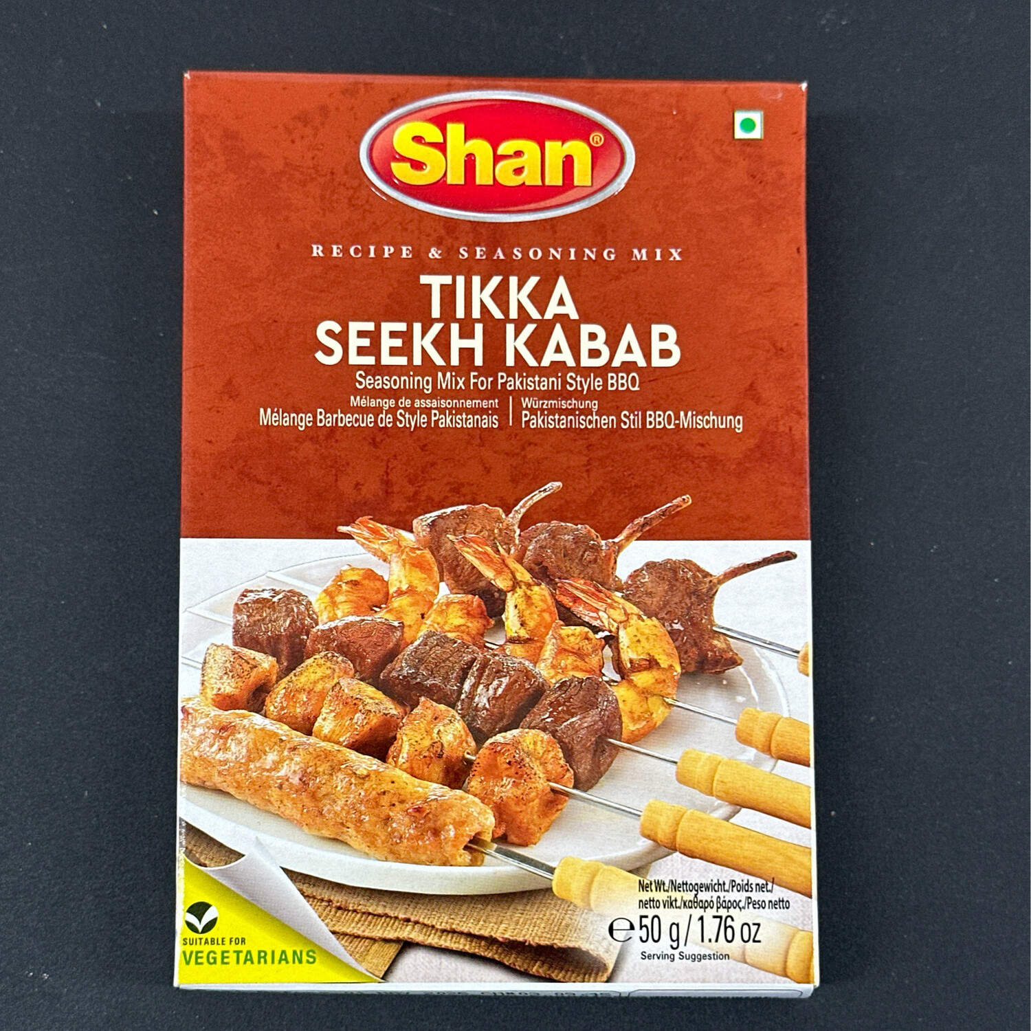 Shan Tikka Seekh Kabab 50g