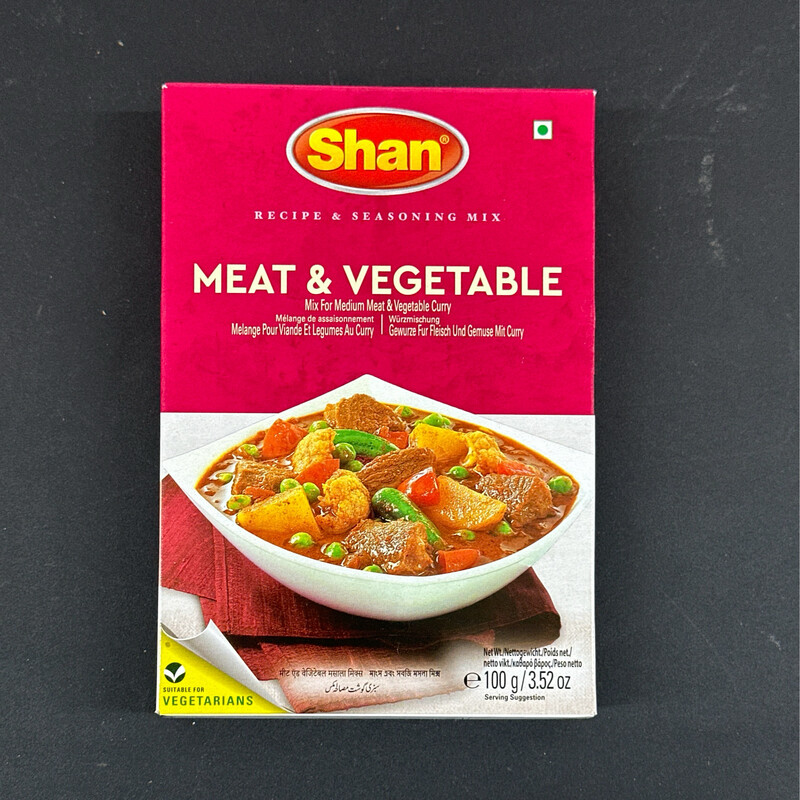 Shan Meat &amp; Vegetable 100g