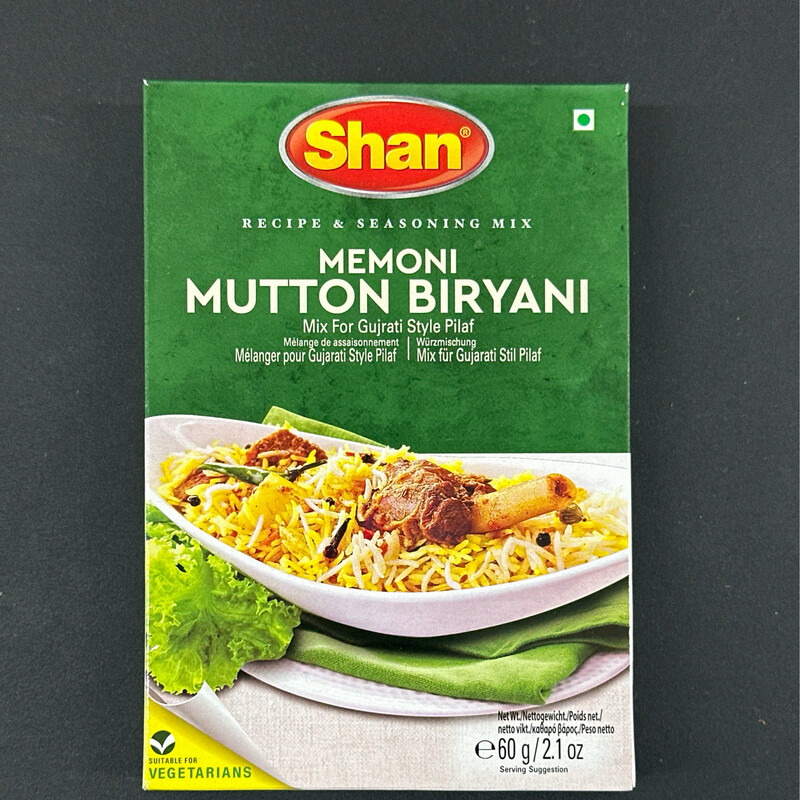 Shan Memoni Mutton Biryani 60g Shan Memoni Mutton Biryani 60g