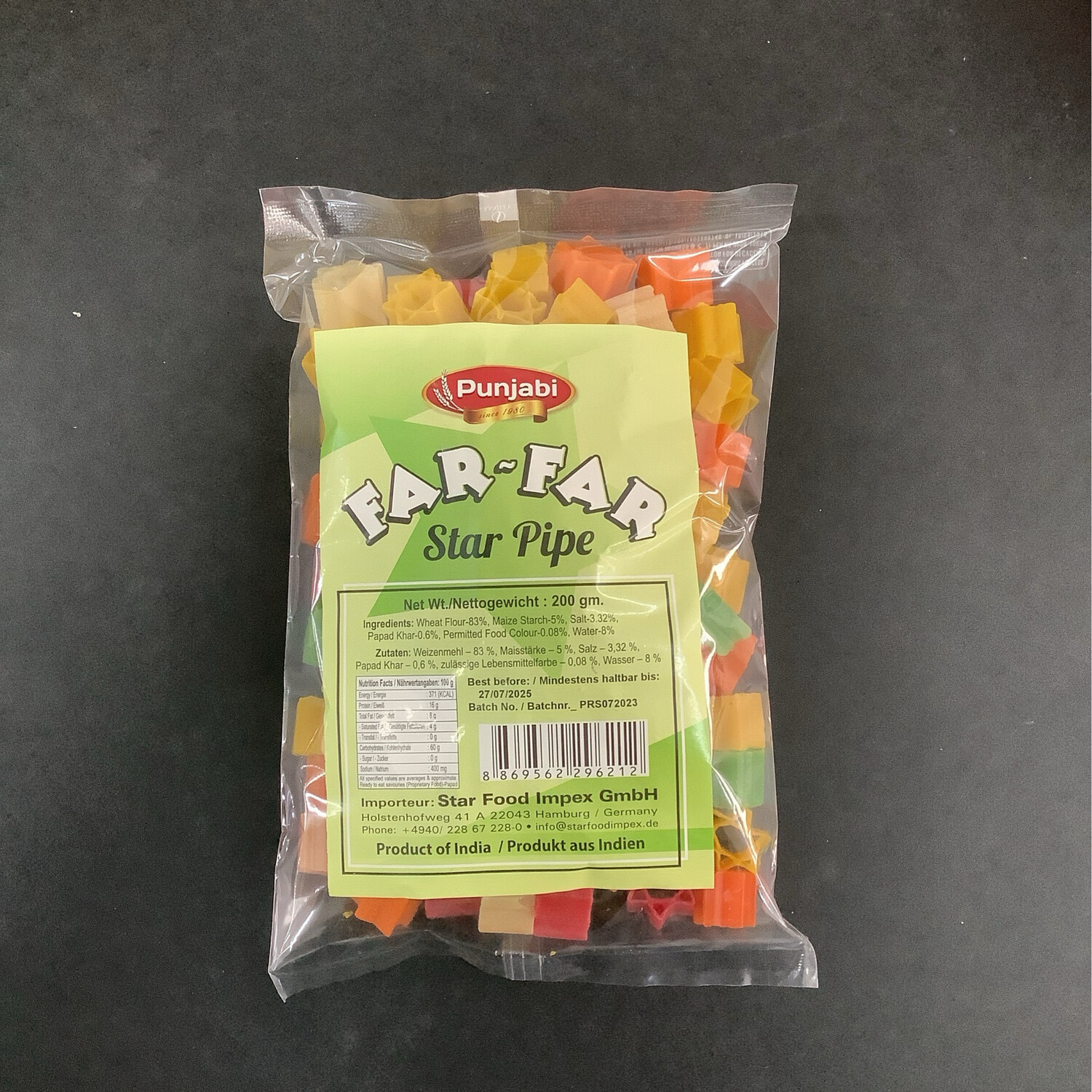 Punjabi far far star pipe 200g