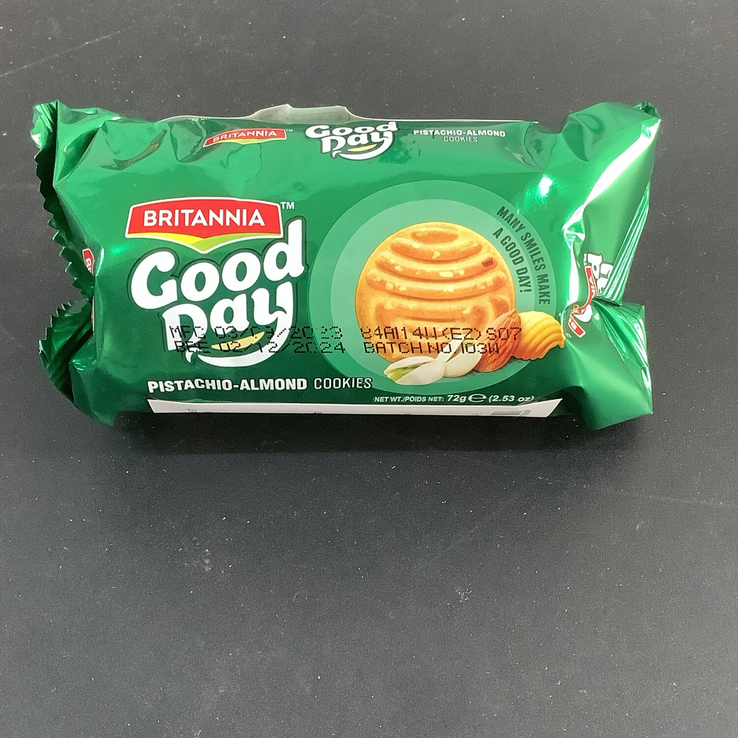 Good day pistacho cookies 72g
