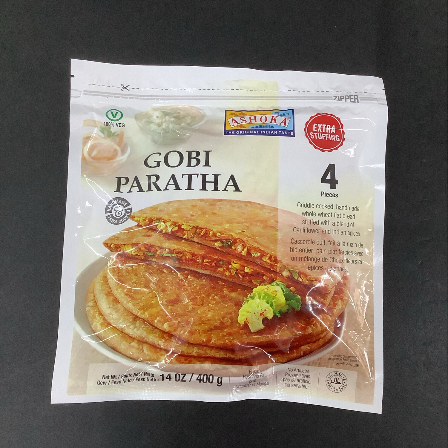 Ashoka gobi paratha 4pieces 400g
