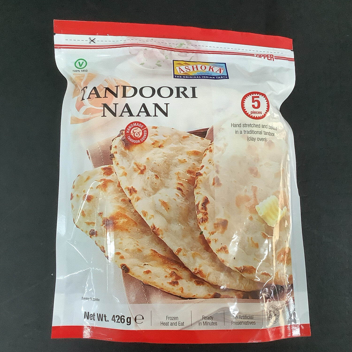 Ashoka Tandoori Naan 5pieces 426g