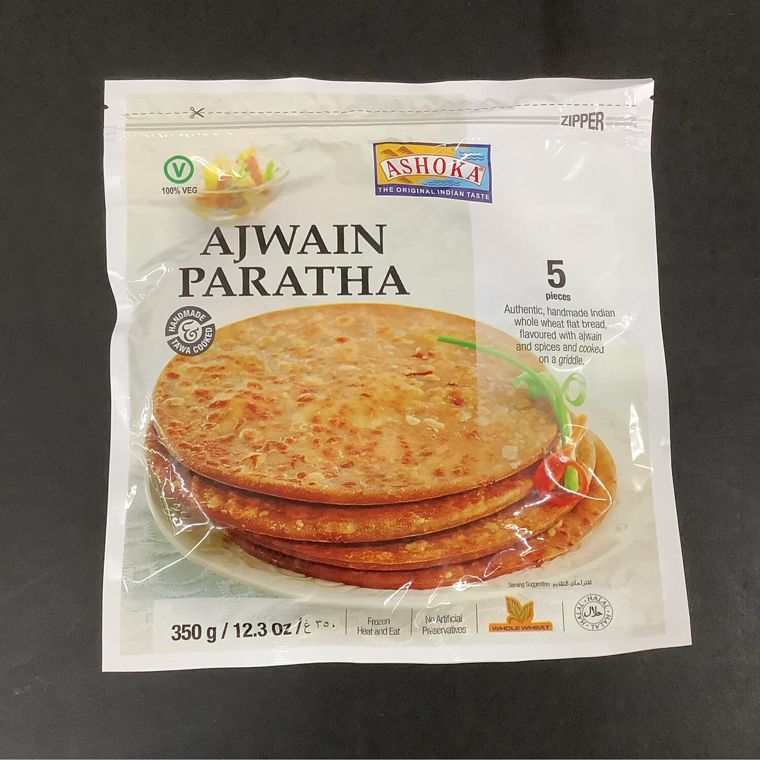 Ashoka ajwain paratha 5piecces 350g