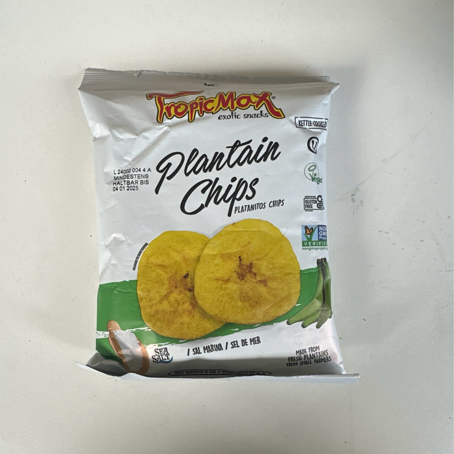 TropicMax Plantain Chips Sea Salt