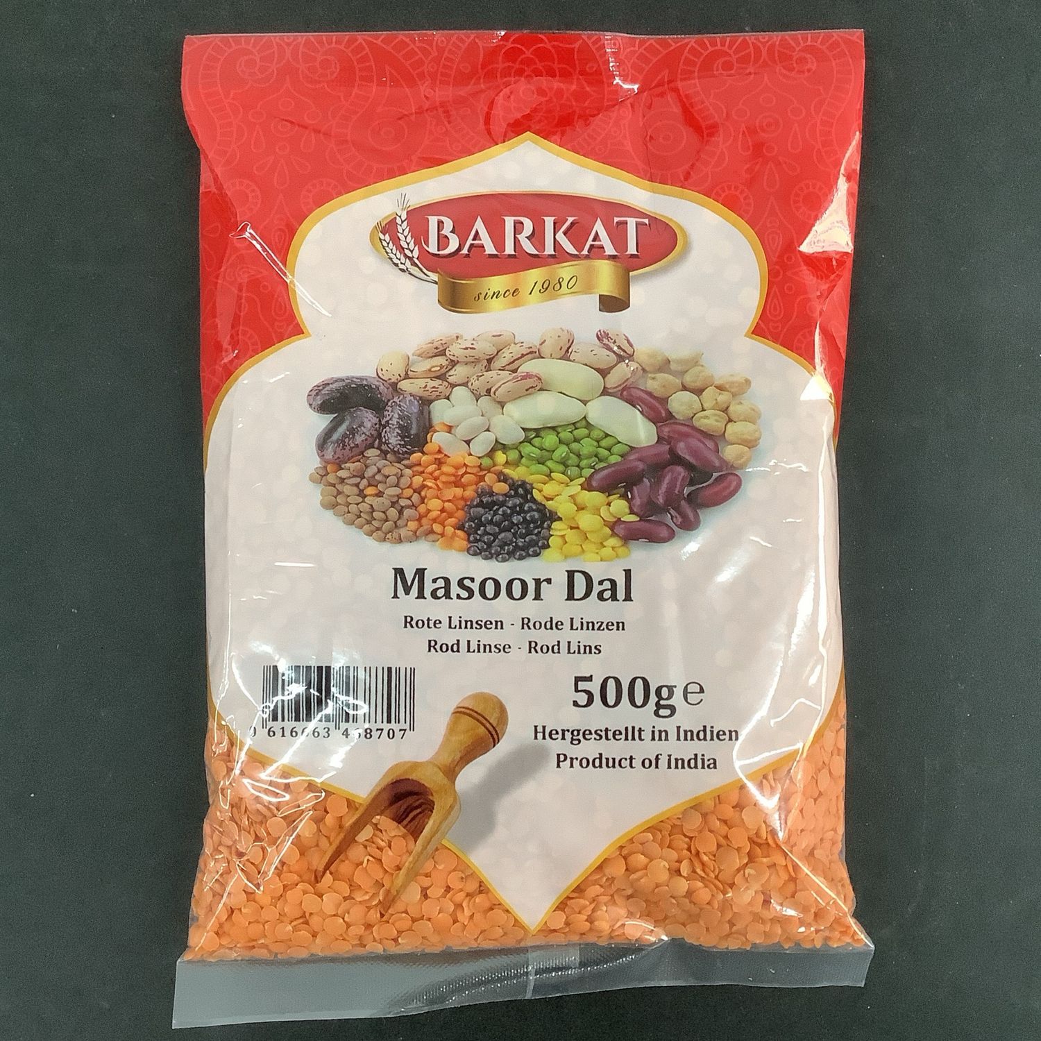 Barkat masoor dal 500g
