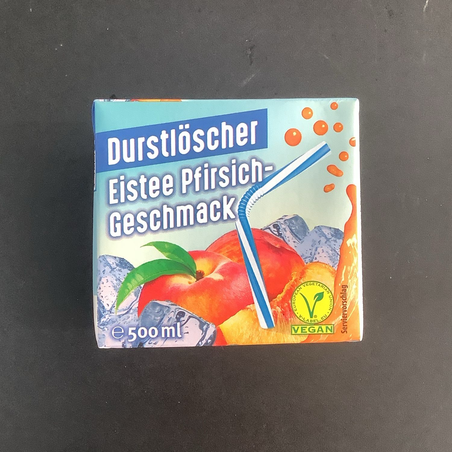 Durstiöscher eistee pfirsich 500ml