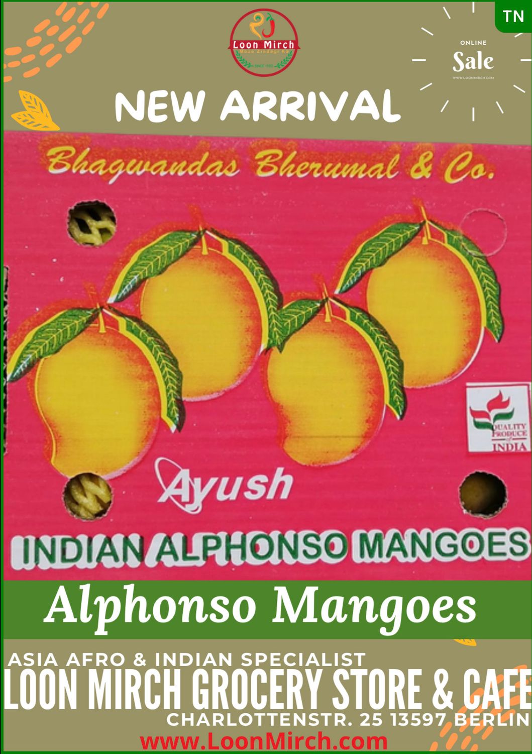 Alphonso Mango Box