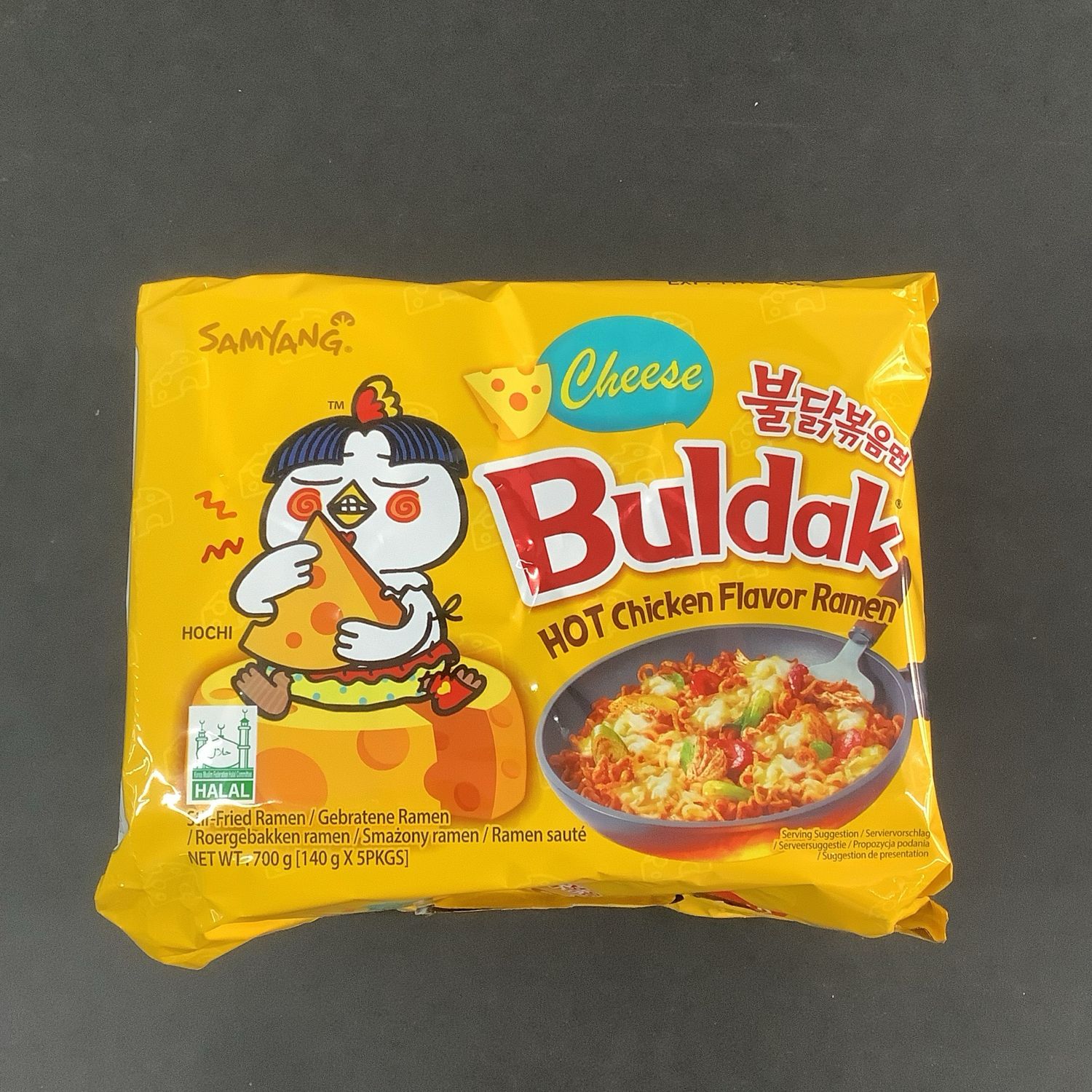 Buldak hot chicken cheese flavor 700g