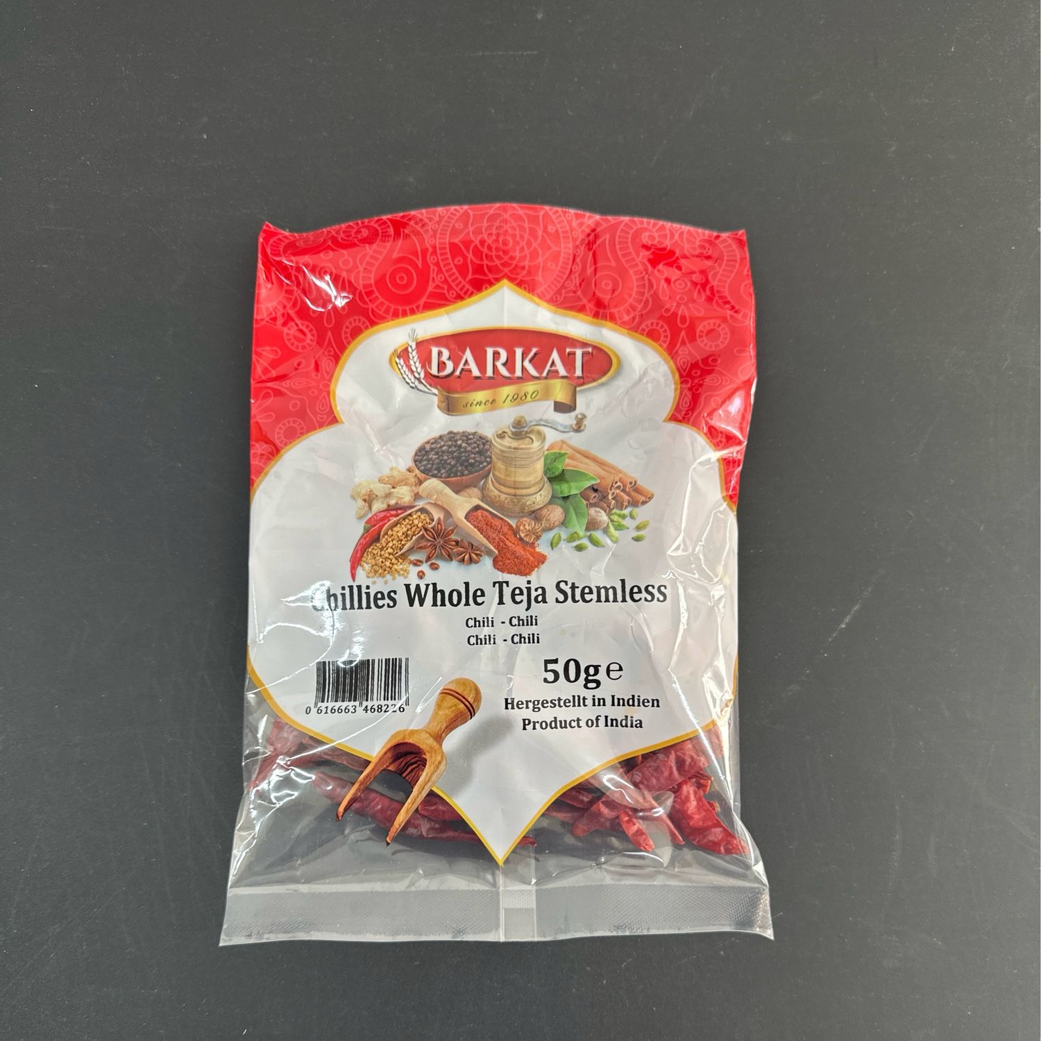 Barkat Whole Chillies 50g