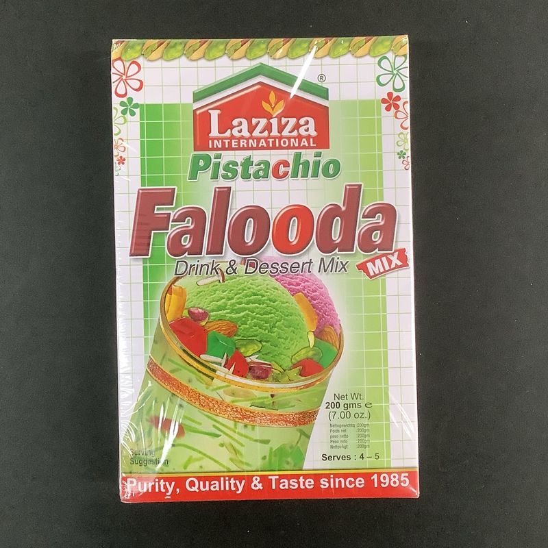 Laziza Rabri Pistachio Falooda Drink &amp; Desert Mix 200g