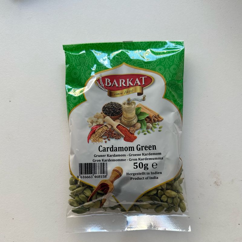 Barkat Green Cardamom 50g