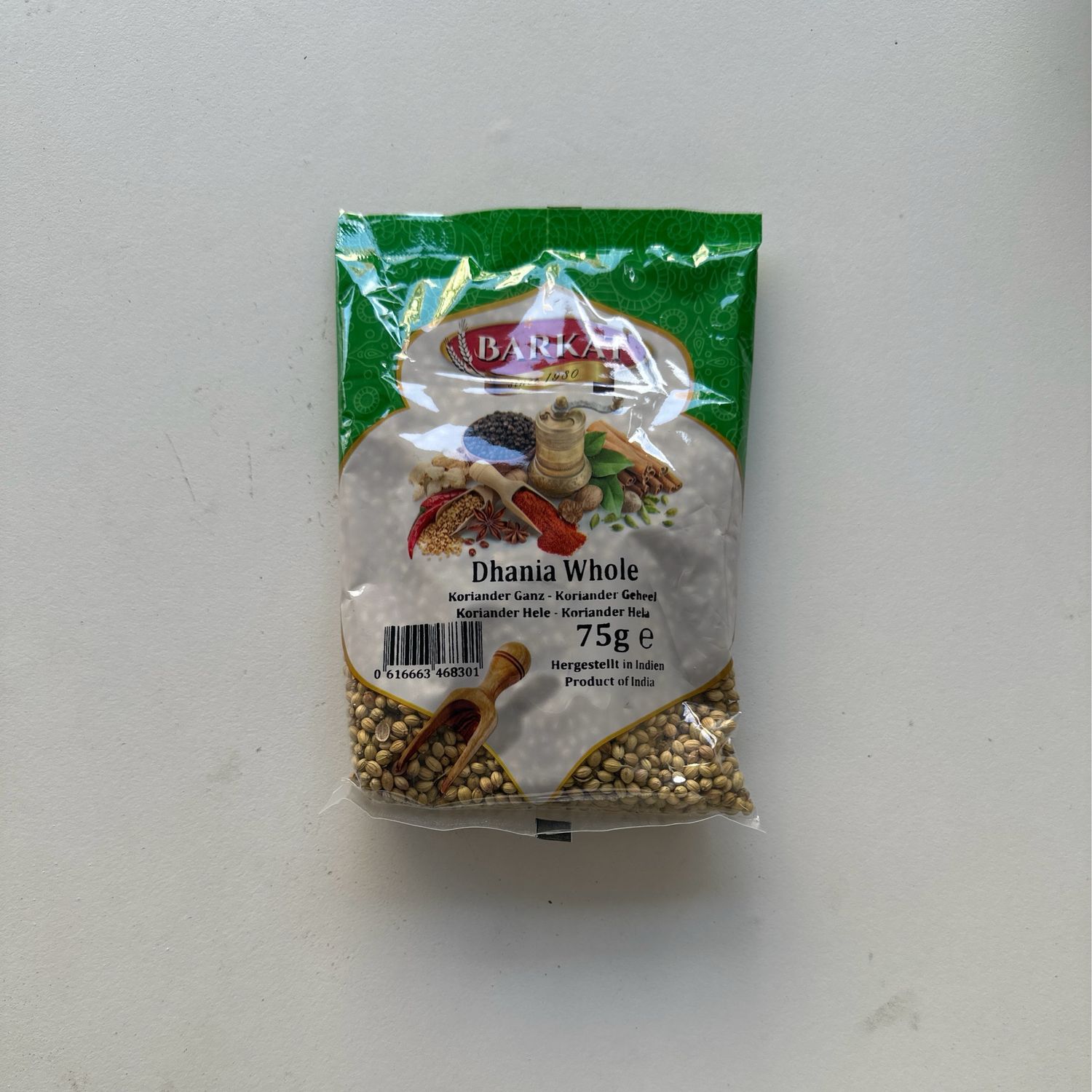 Barkat Dhania Whole 75g