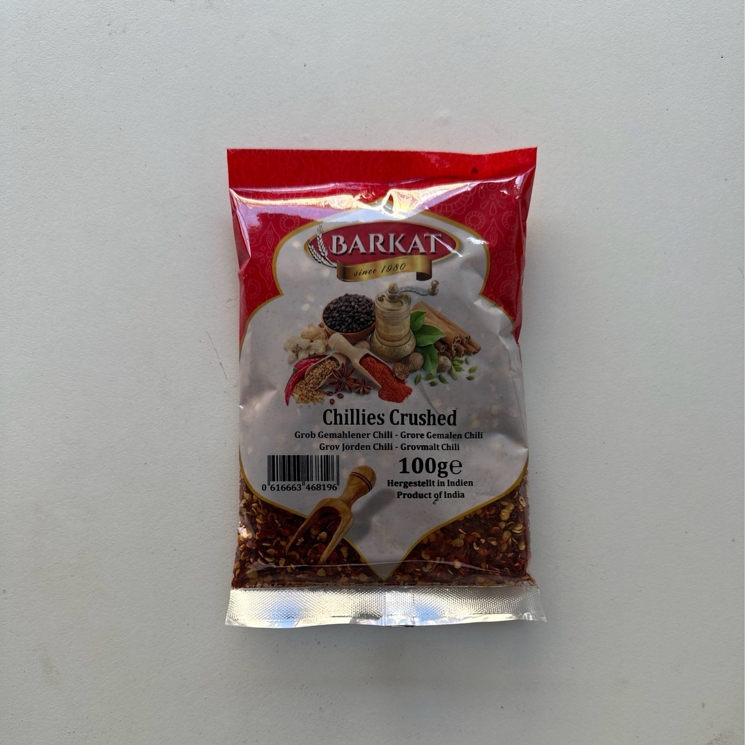 Barkat Crushed Chillies 100g