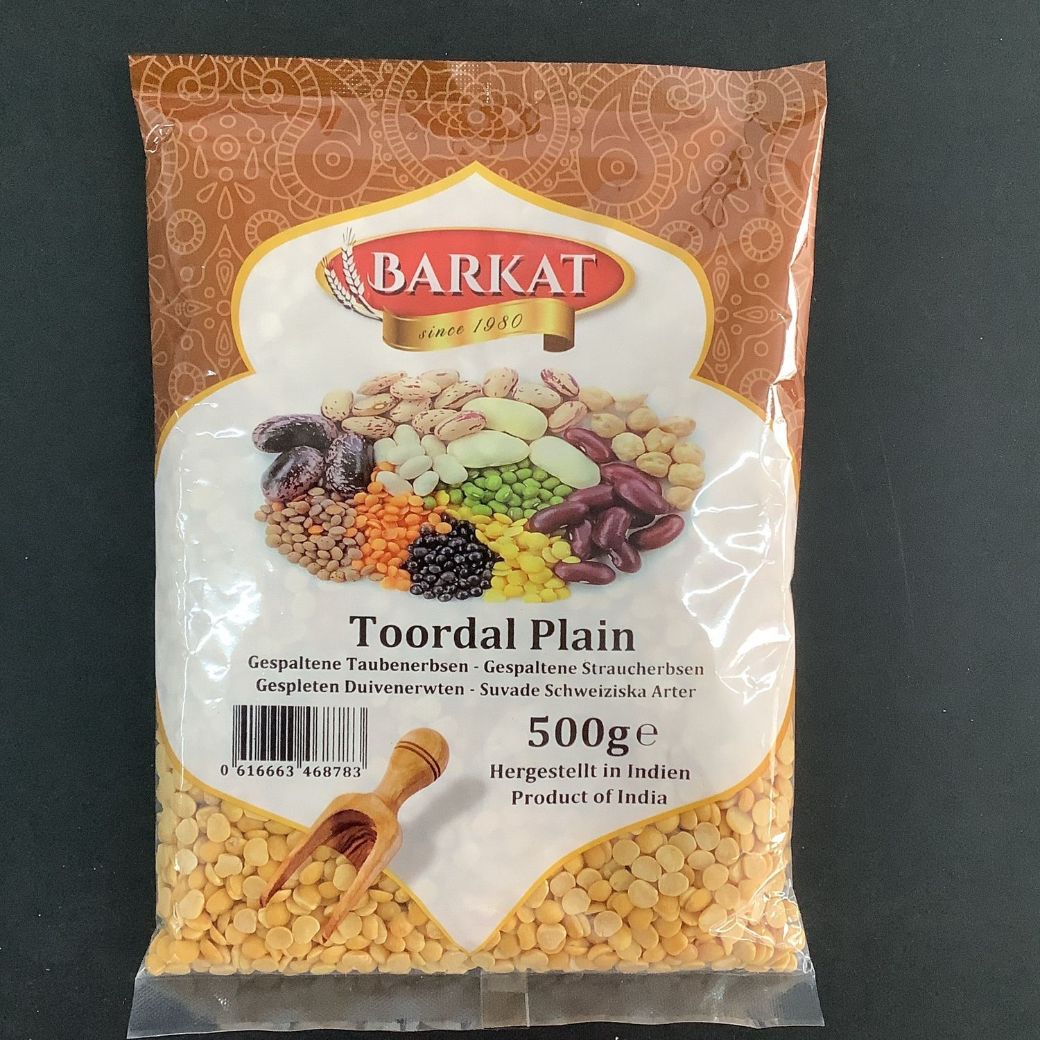 Barkat toor dal plain 500g