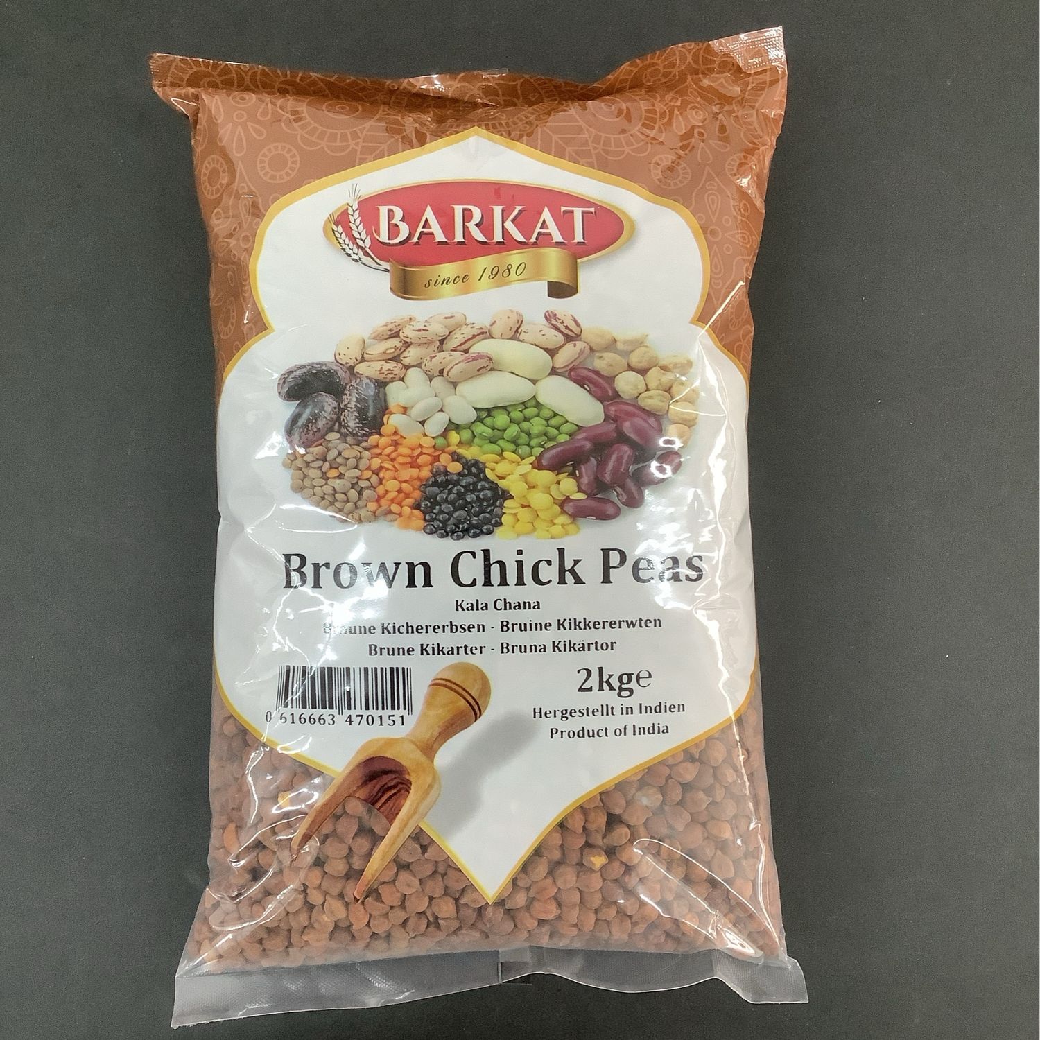 Barkat brown chick peas 2kg