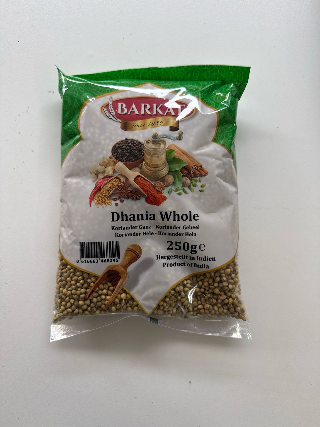 Barkat Dhania Whole 250g