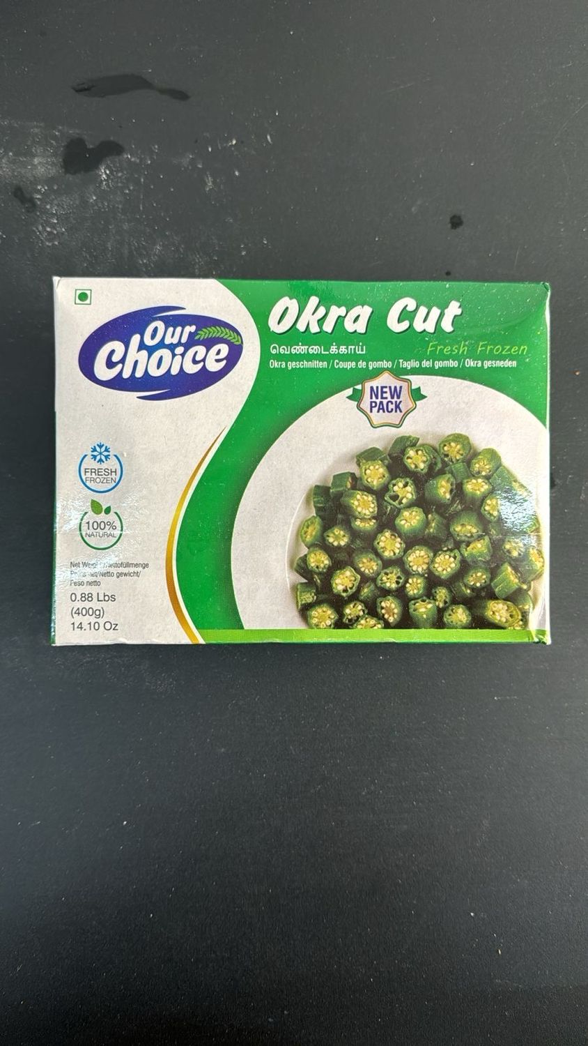 Choice Okra Cut 400g