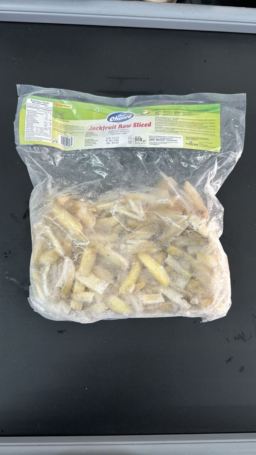 Choice Jackfruit Raw Sliced 900g