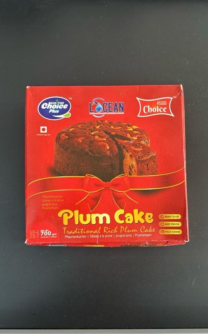 Choice Plum Cake 700g