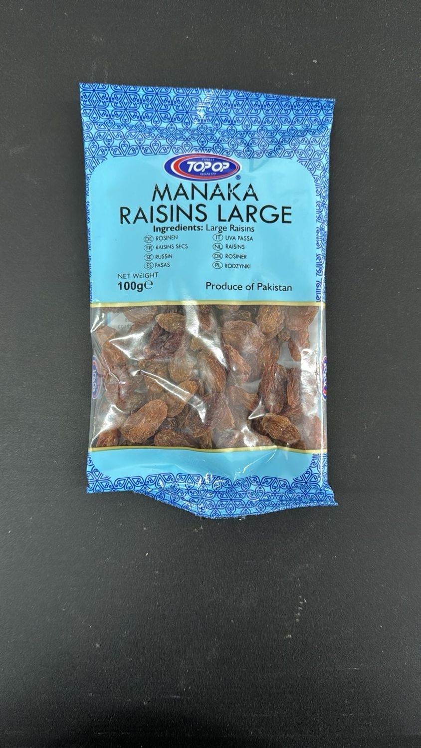 Topop Manaka Raisins Large 100g