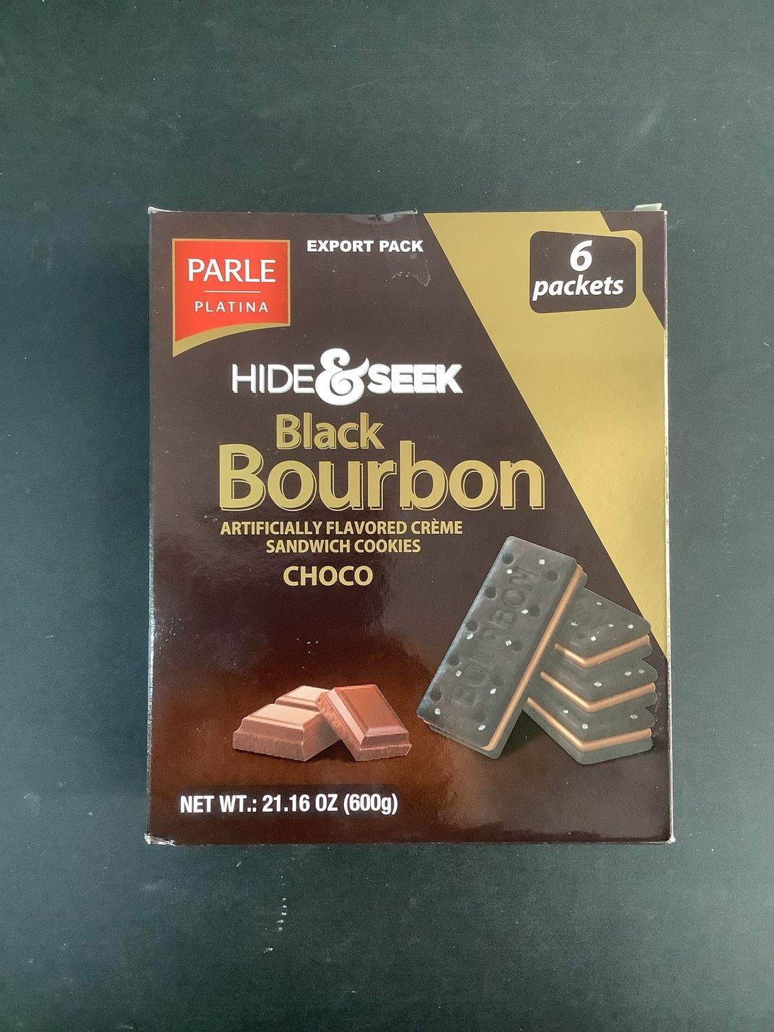 Parle Hide &amp; seek Black bourbon 600g