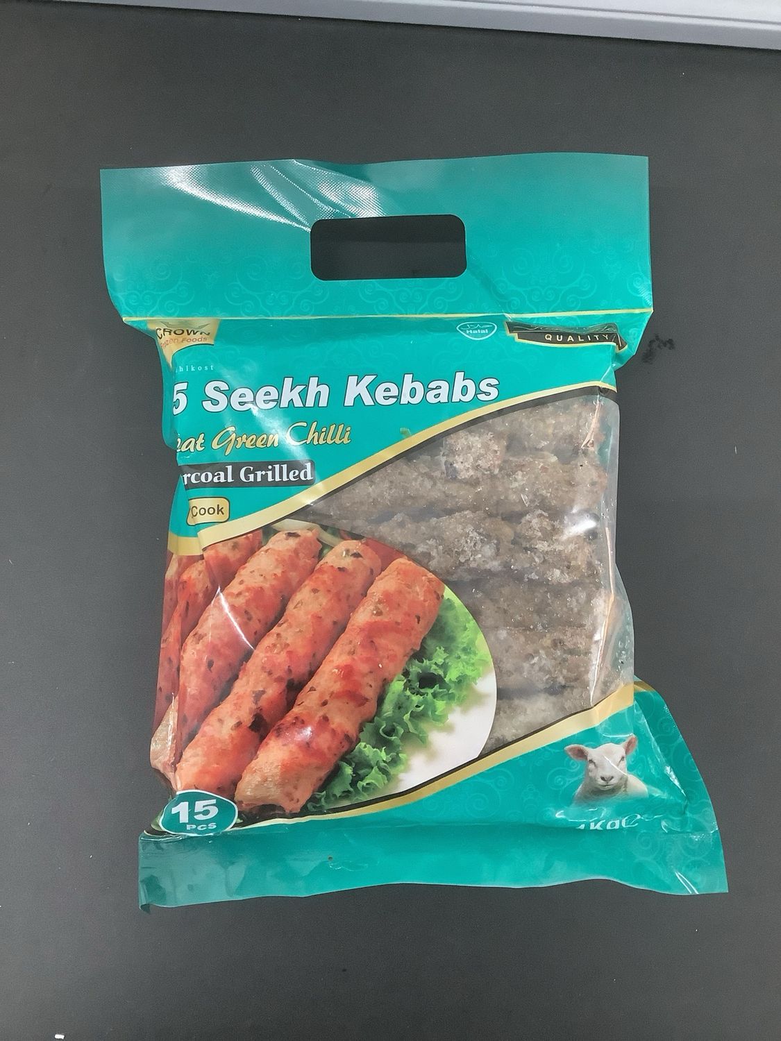 Crown meat green chilli seekh kebab 15pcs 1kg