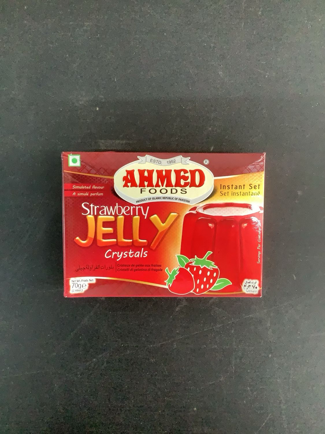 Ahmed stawberry jelly 70g