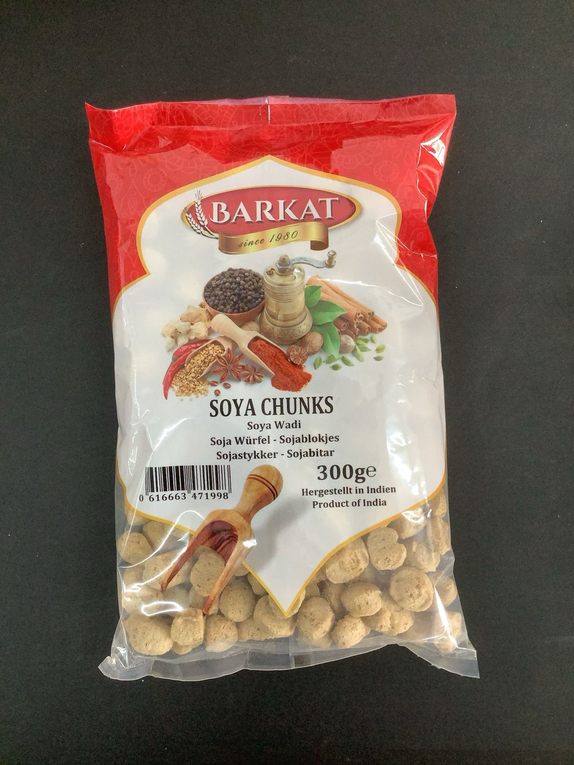 Barkat soya chunks 300g