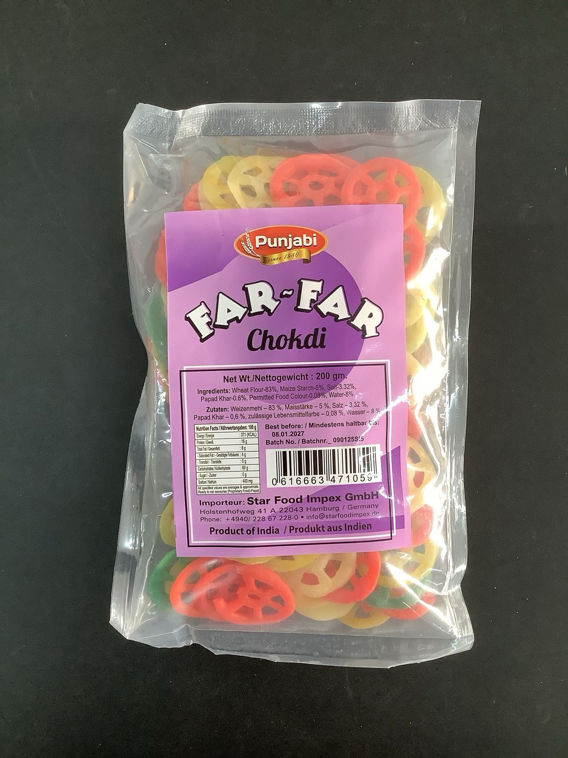 Punjabi far far chokdi 200g