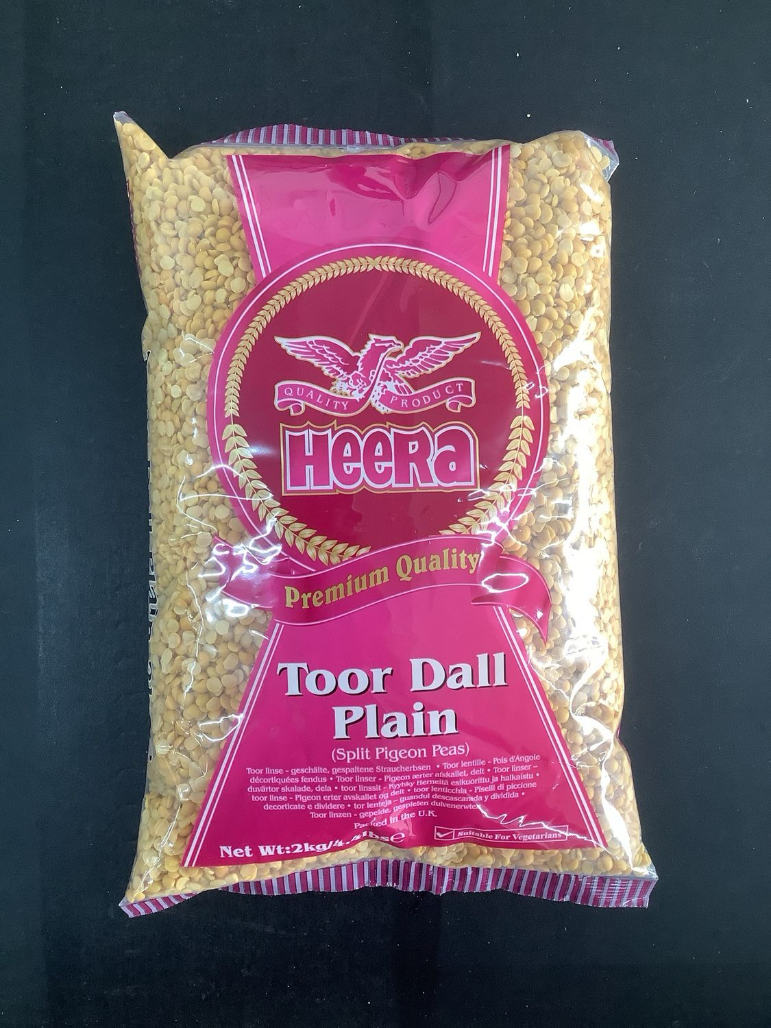 Heera Toor Dal Plain 2kg